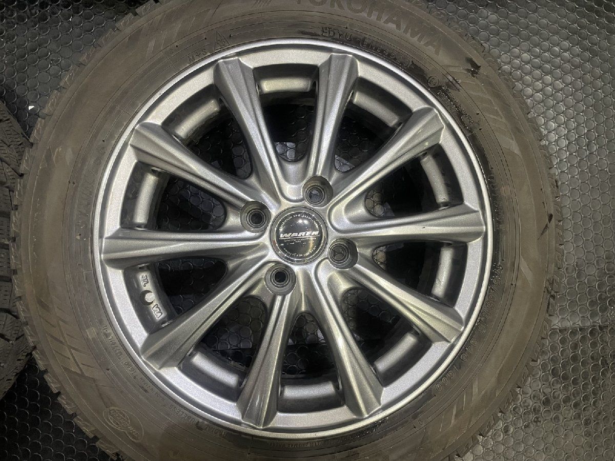 YOKOHAMA ice GUARD iG60 175/65R15】スタッドレス【WAREN 15インチ