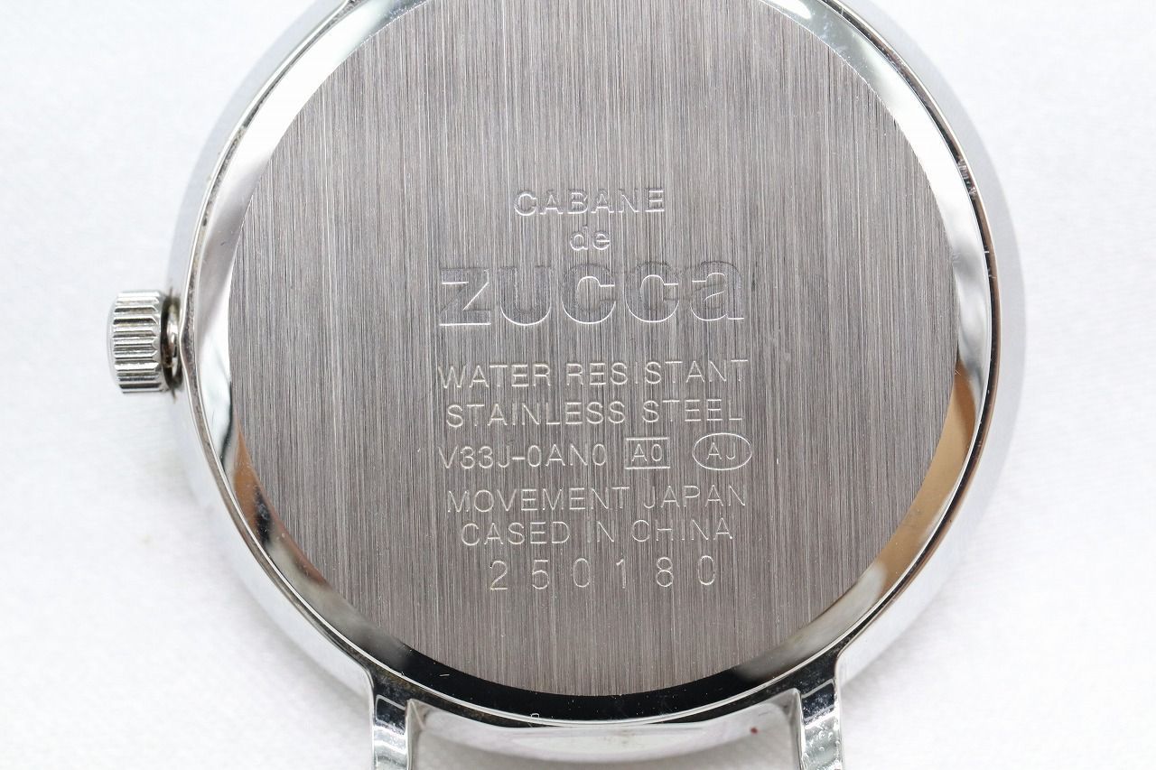 W306-20】動作品 電池交換済 CABANE de zucca カバンドズッカ トリプル