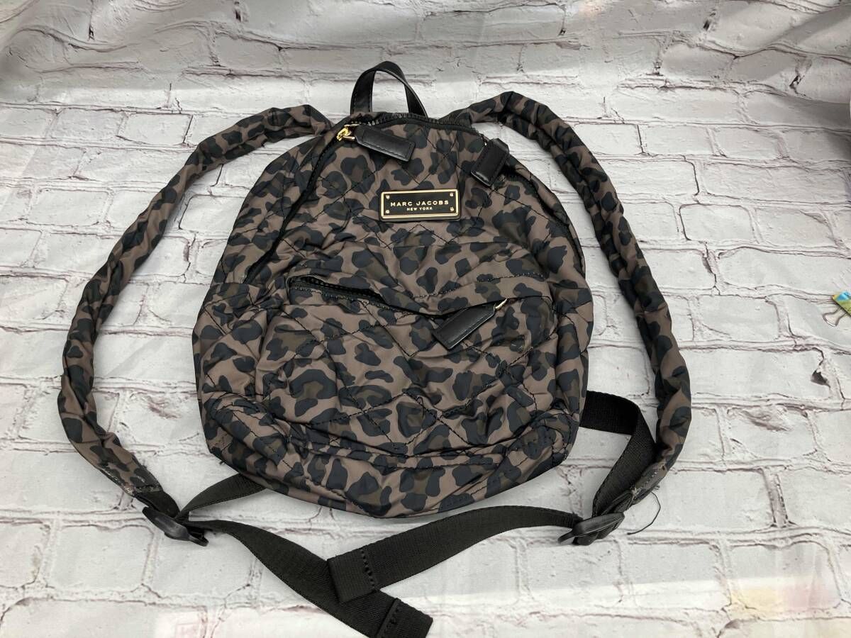 マークジェイコブスレオパードリュック MARC JACOBS マーク 