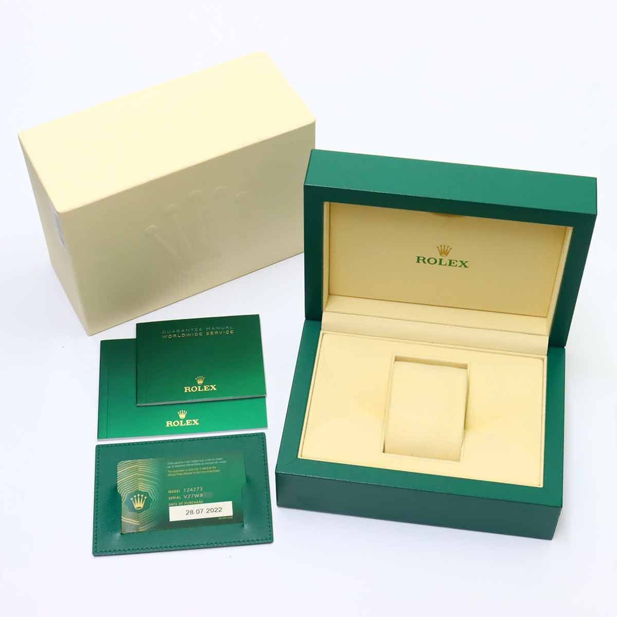 ロレックス ROLEX エクスプローラー1 コンビ 124273 ランダム番