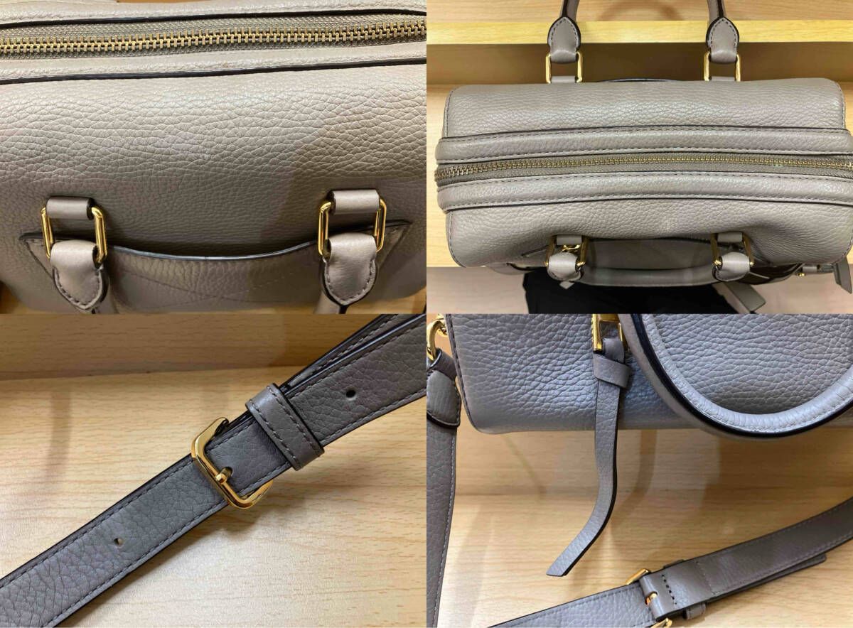 レディース スレ、汚れ有り/MARC JACOBS ショルダーバッグ グレーベージュ
