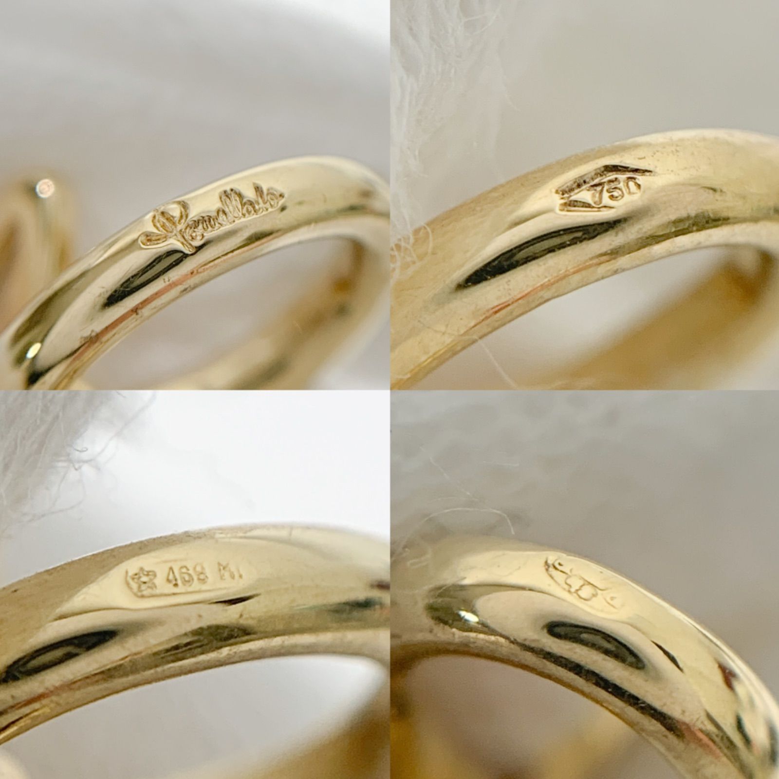 中古】Pomellato ポメラート ウサギモチーフ ダイヤモンド ペンダント