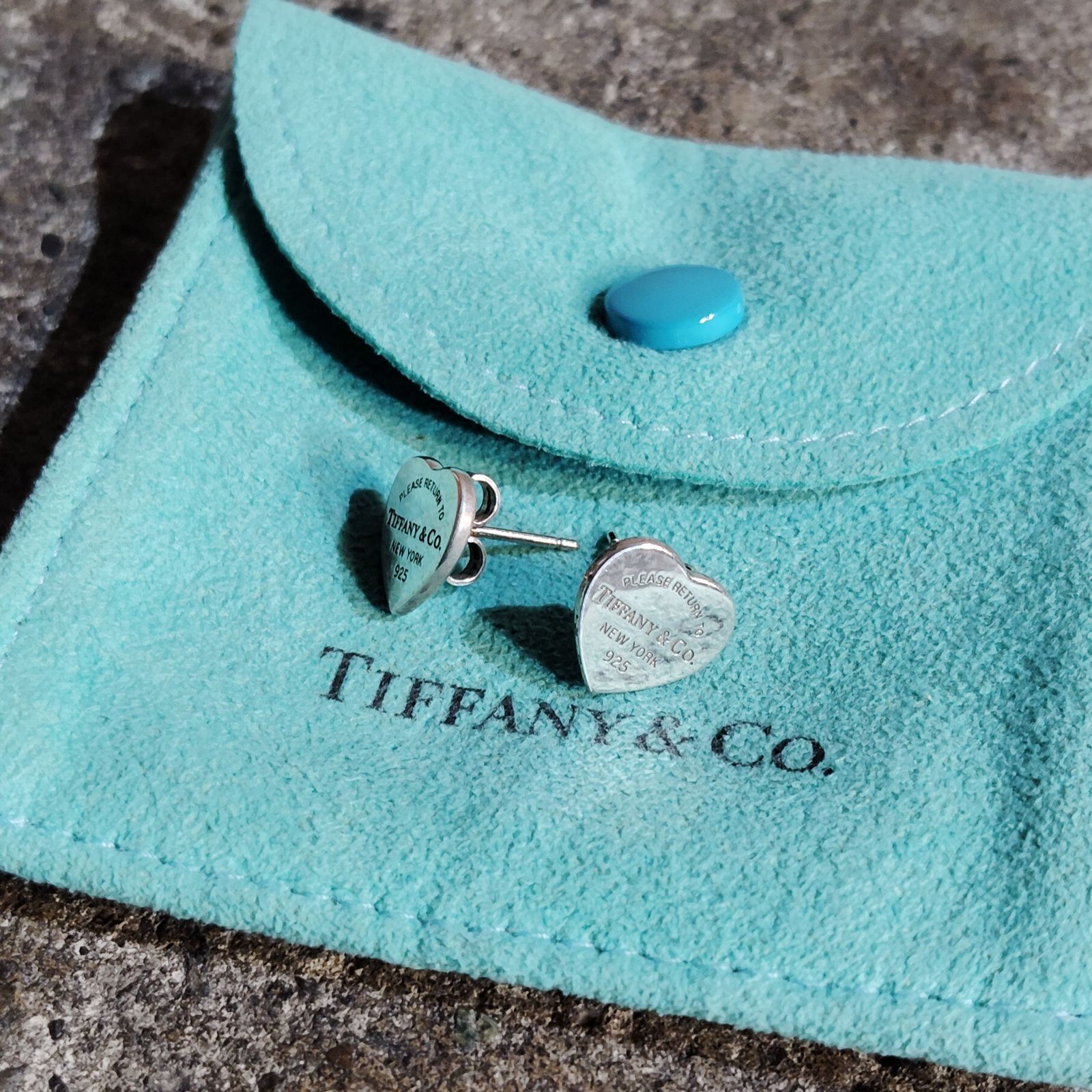 TIFFANY&Co. リターントゥティファニー™ ハートタグピアス シルバー925