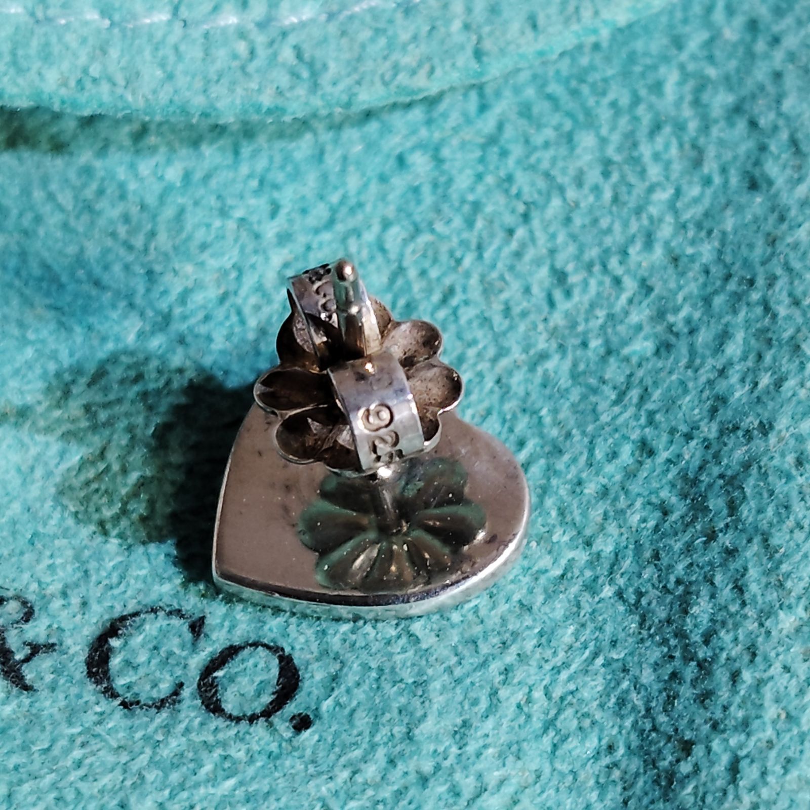 TIFFANY&Co. リターントゥティファニー™ ハートタグピアス シルバー925 