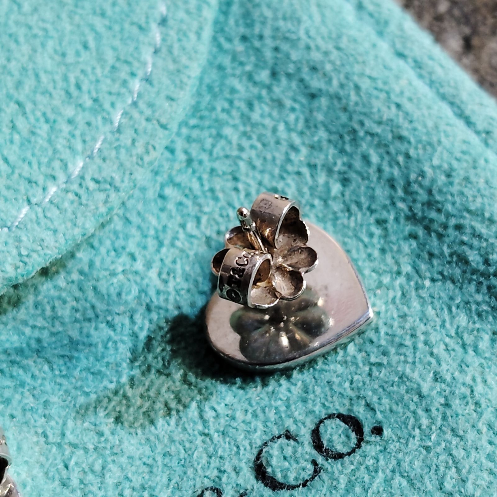 TIFFANY&Co. リターントゥティファニー™ ハートタグピアス シルバー925
