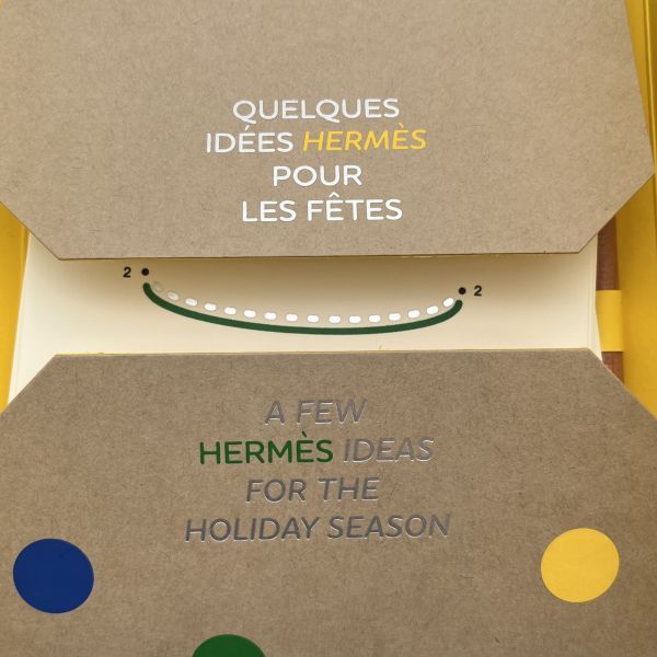 ○ 美品 エルメス HERMES カタログ カードセット ノベルティ 非売品