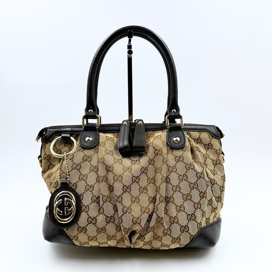 美品】Gucci スーキー GGキャンバス 2WAY トートバッグ - メルカリ