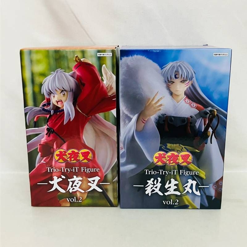 犬夜叉 プライズ フィギュア 4個 まとめ セット / Trio-Try-iT Figure