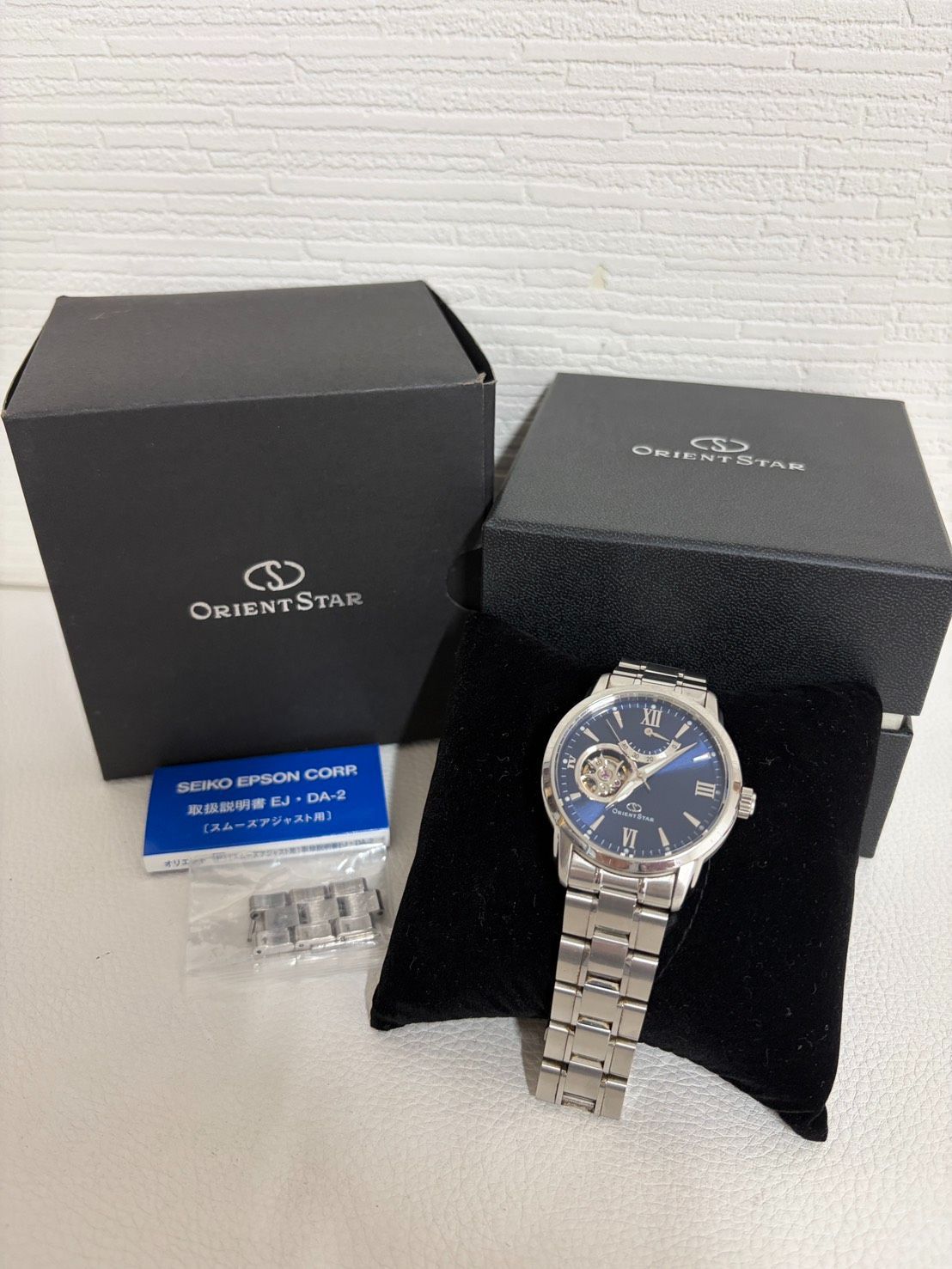 オリエントスターOrient Star 自動巻き DA02-C0-B　美品 中古美品正規品 ORIENT STAR オリエントスター 自動巻き DA02-C0-B