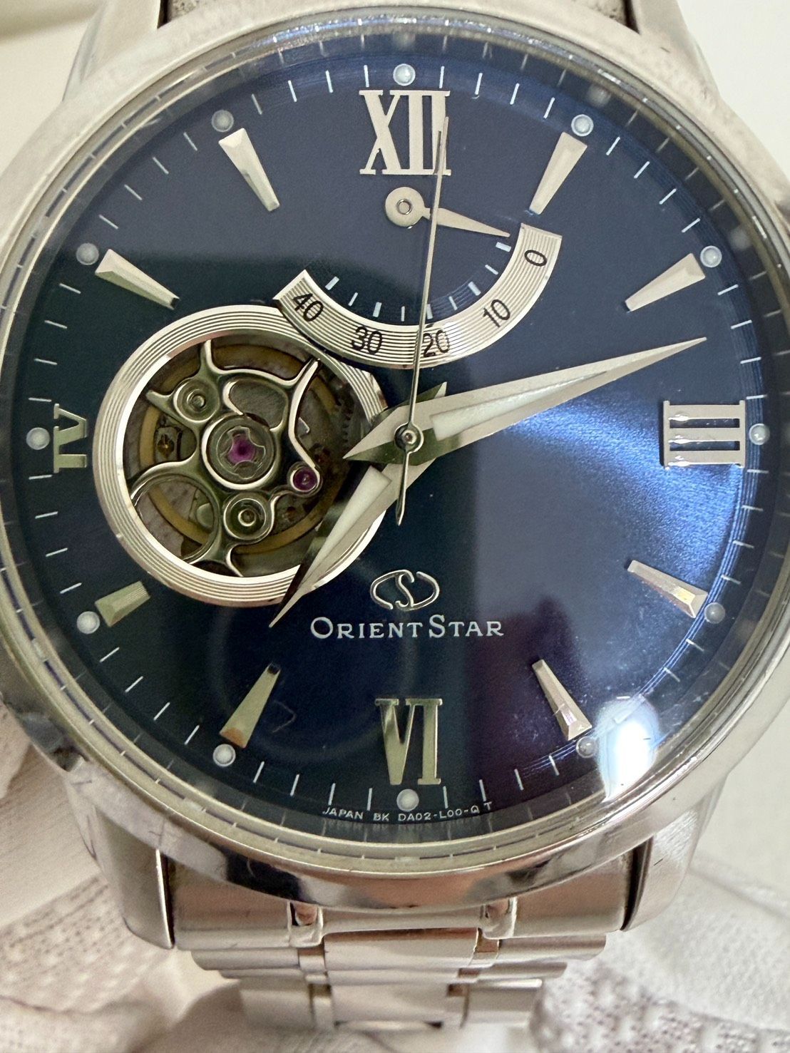 オリエントスターOrient Star 自動巻き DA02-C0-B　美品 中古美品正規品 ORIENT STAR オリエントスター 自動巻き DA02-C0-B