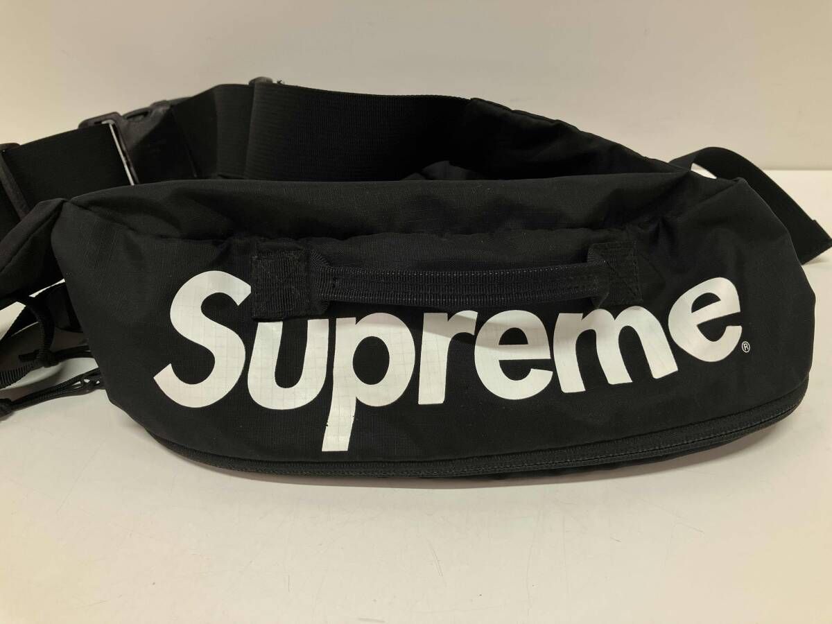 Supreme シュプリーム ボディバッグ 17ss Waist bag ブラック - メルカリ