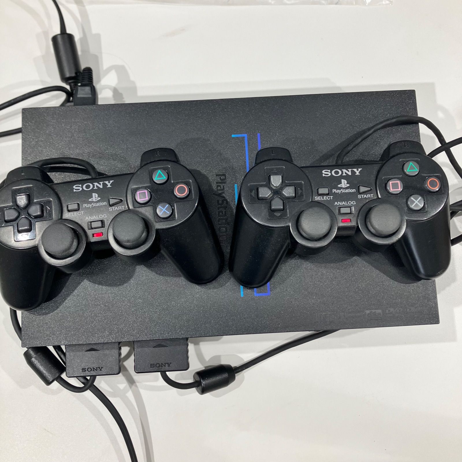 PS2 プレステ2 コントローラー メモリーカード 電源・モニター接続