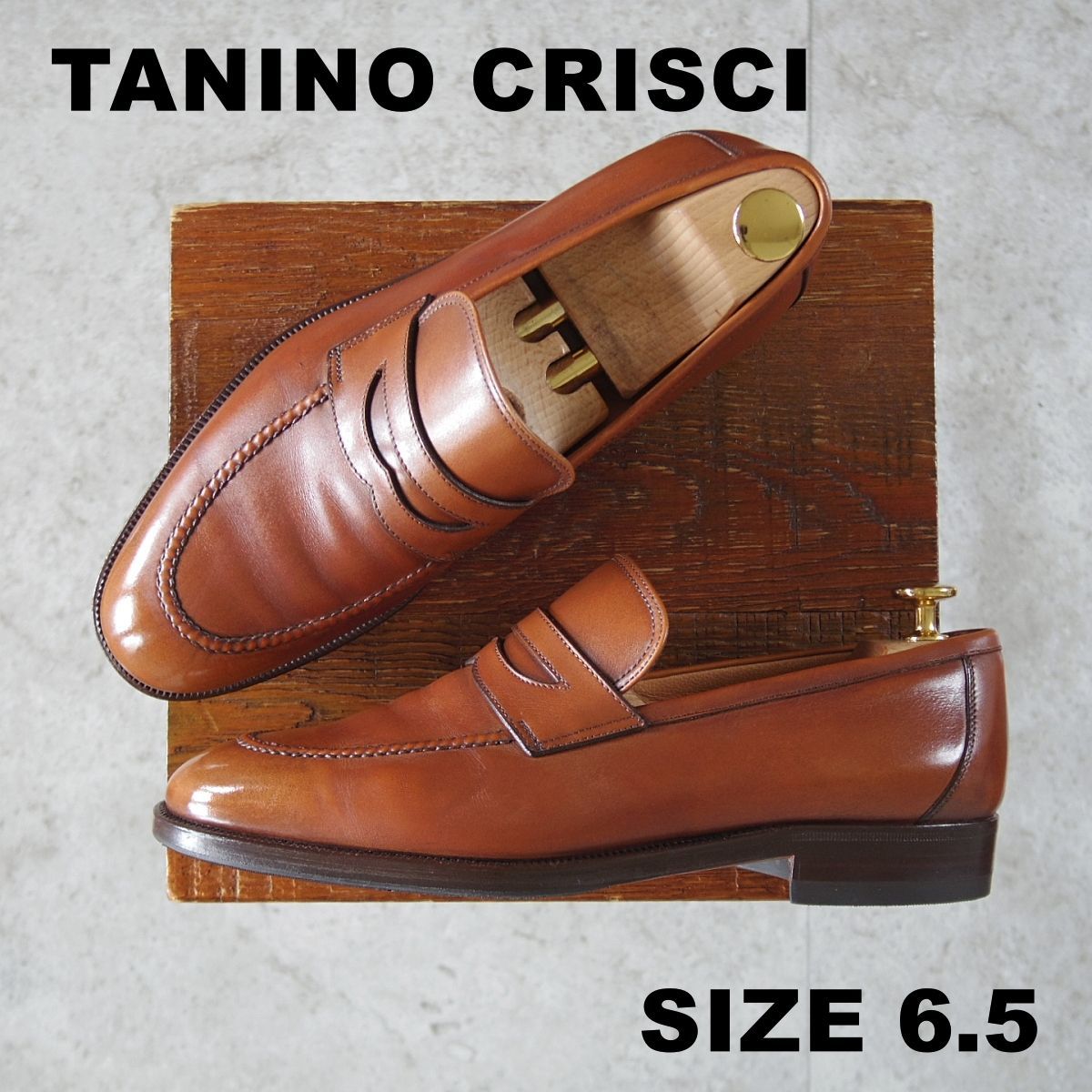 極上☆(伊)タニノクリスチー SIZE 6.5【貴重☆コインローファー
