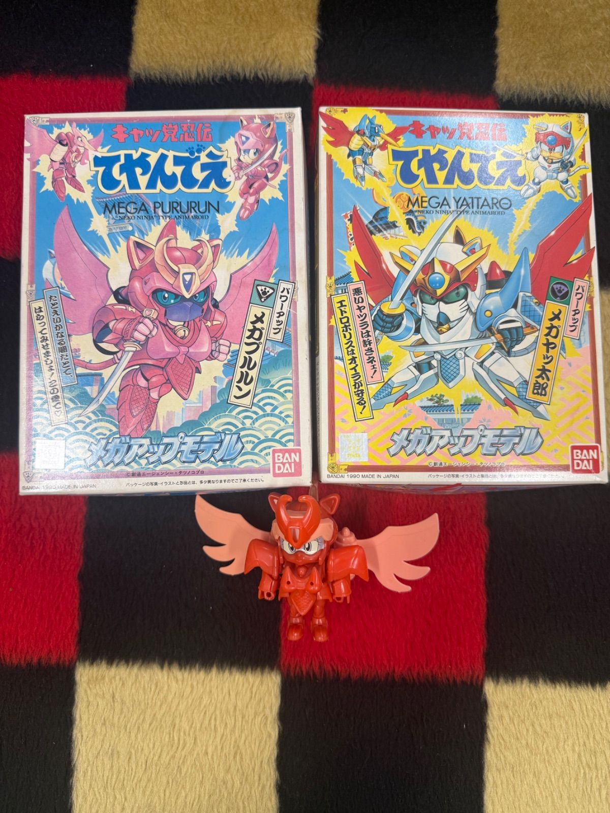 キャッ党忍伝てやんでえ メガヤッ太郎 メガプルルン プラモデル 未組立