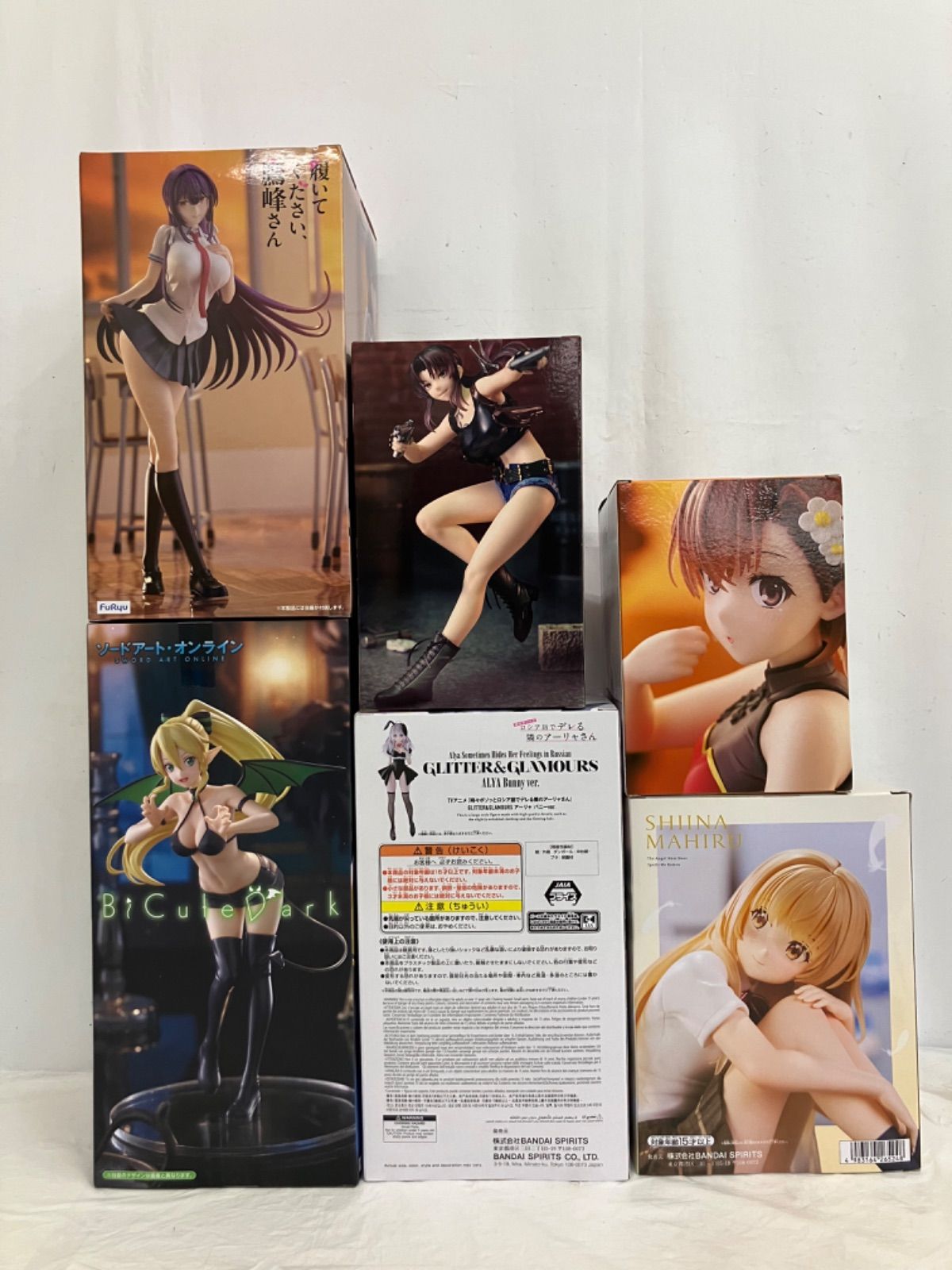 美少女フィギュアセット 未開封 美少女フィギュア まとめ売り 6種セット LF6177 f107 - メルカリ