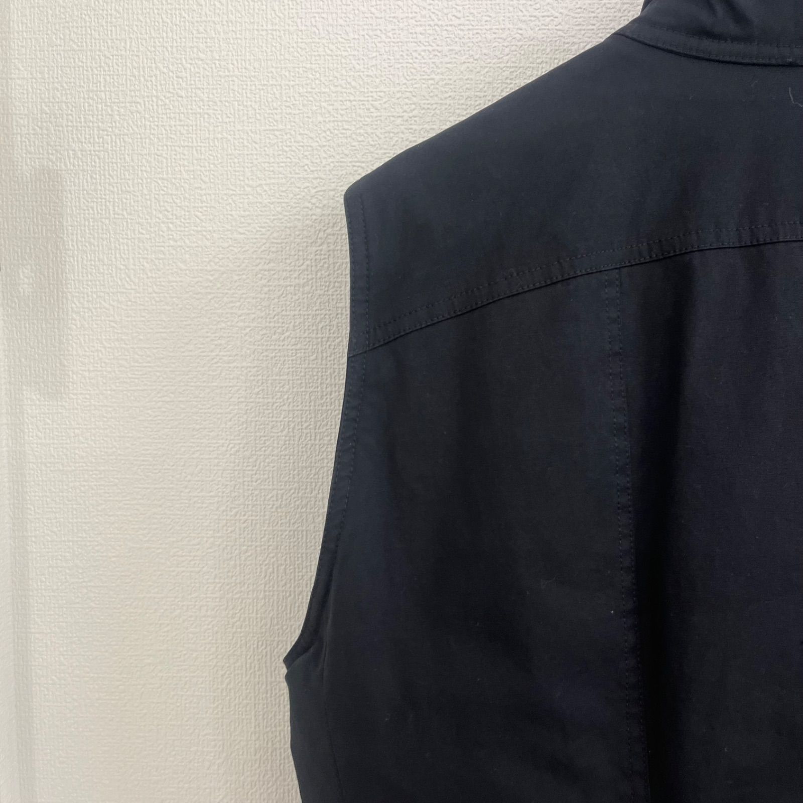n) Rick owens リックオウエンス ダウン ベスト黒 ノースリーブ