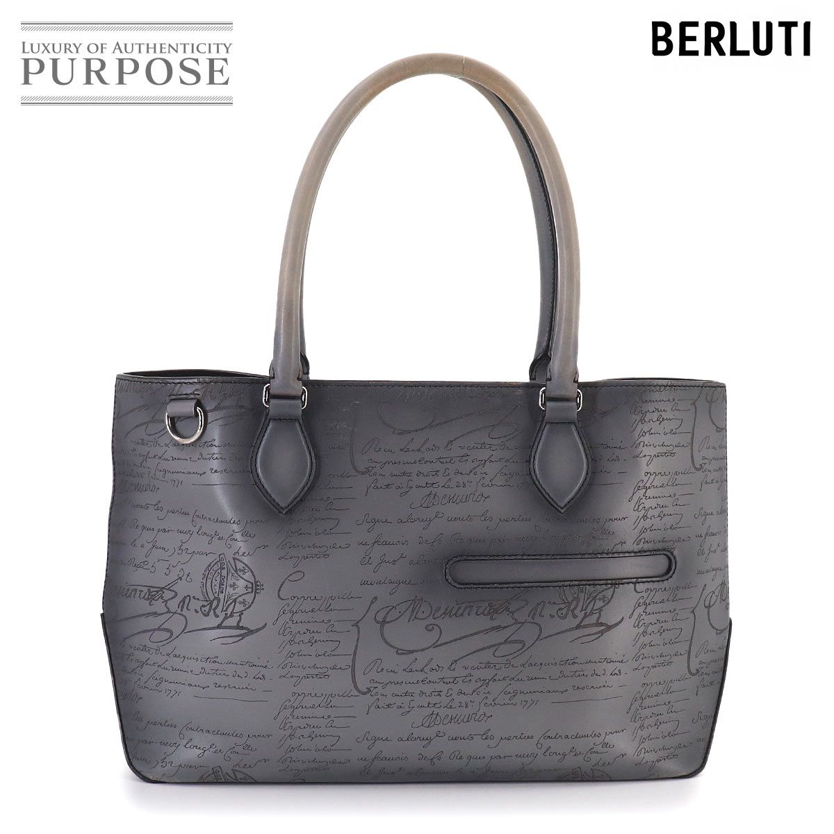 ベルルッティ Berluti カリグラフィ トゥジュール ミニ トート バッグ