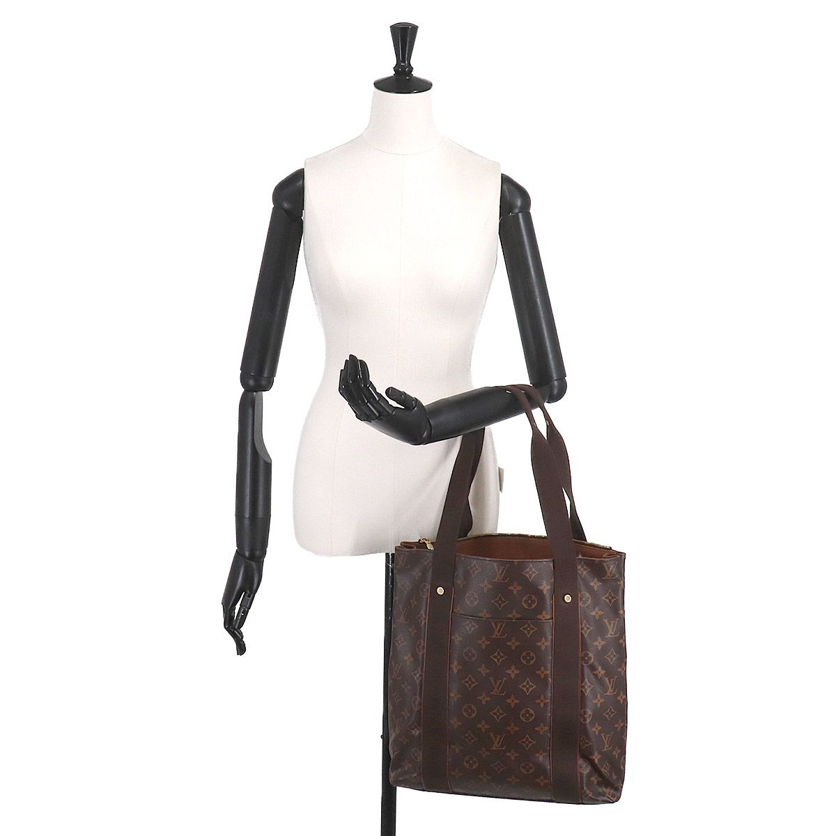 美品 ルイ ヴィトン LOUIS VUITTON モノグラム カバ ボブール トート