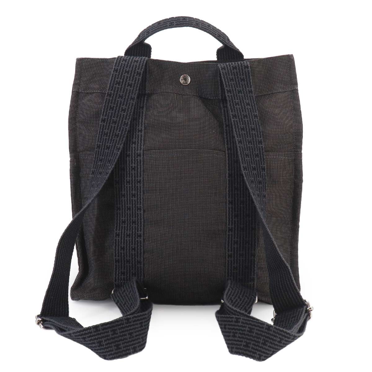 美品 エルメス HERMES エールライン サック アド MM リュックサック