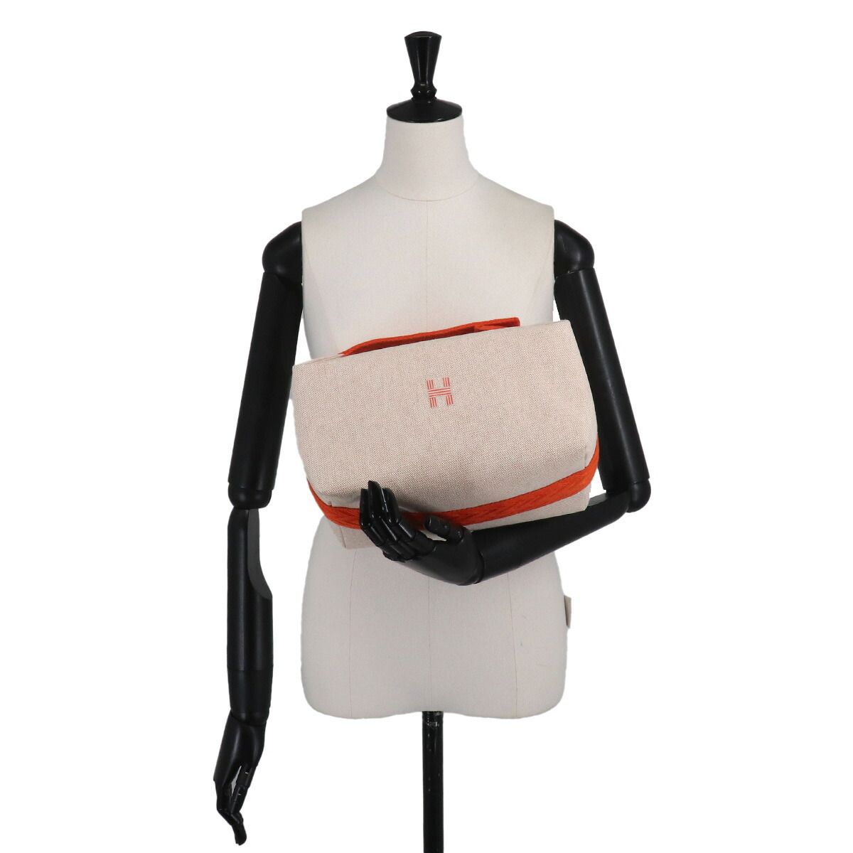 未使用 展示品 エルメス HERMES ブリッド ア ブラック GM ハンド 