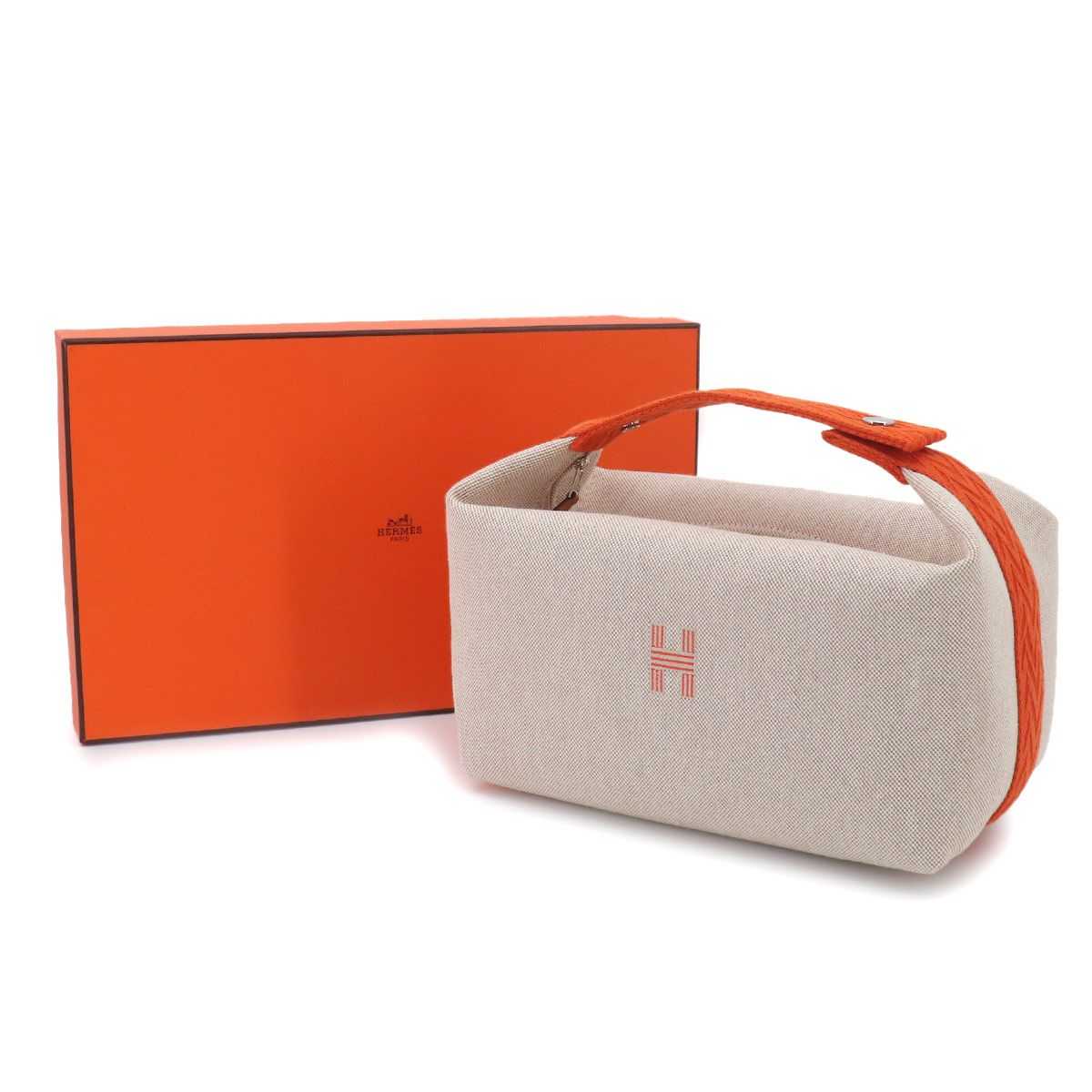 未使用 展示品 エルメス HERMES ブリッド ア ブラック GM ハンド 