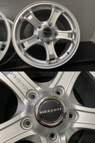 Weds KEELER ウェッズ キーラー 18インチ 4本 8J5HPCD150+52 ランクル