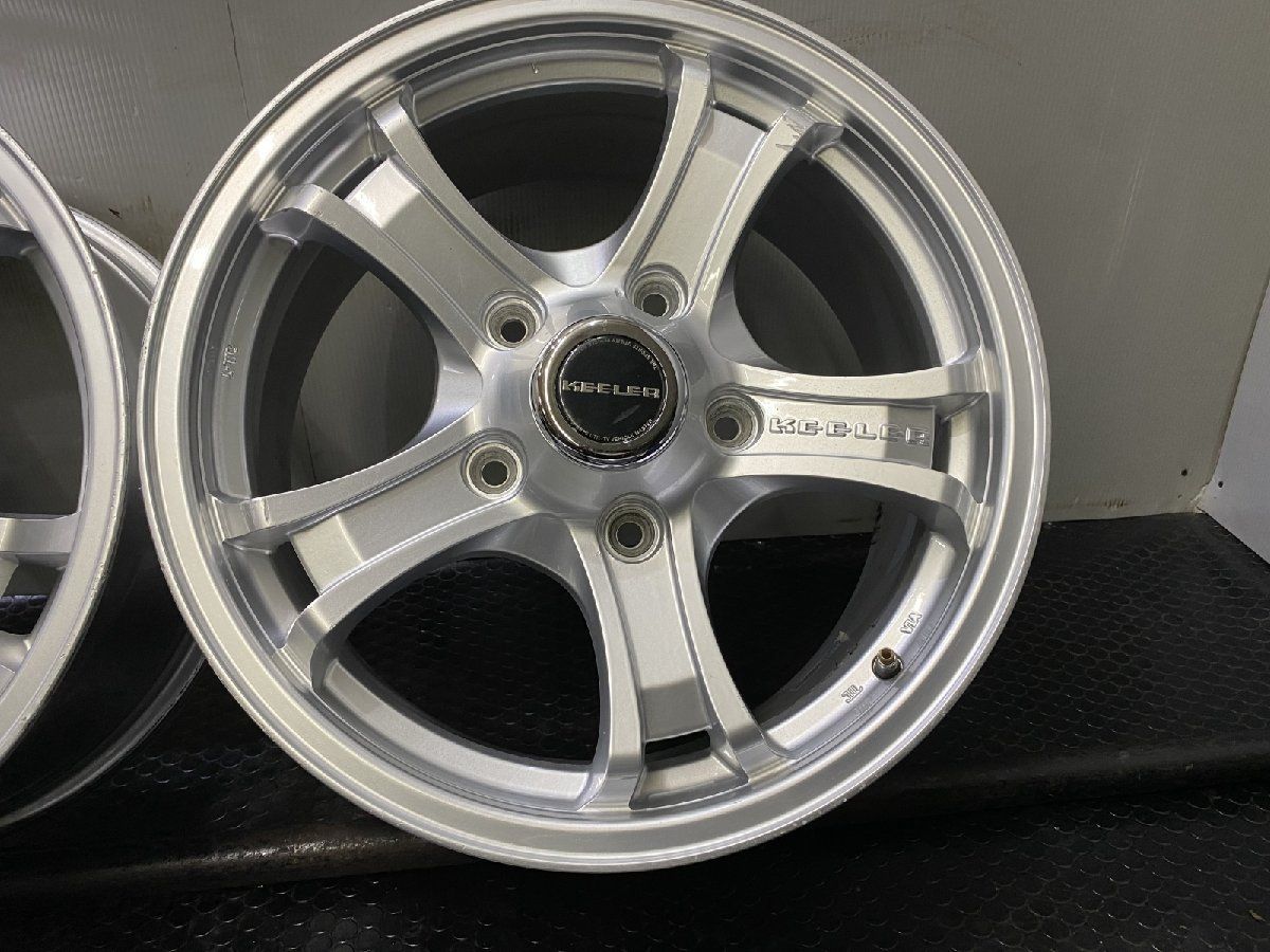 Weds KEELER ウェッズ キーラー 18インチ 4本 8J5HPCD150+52 ランクル
