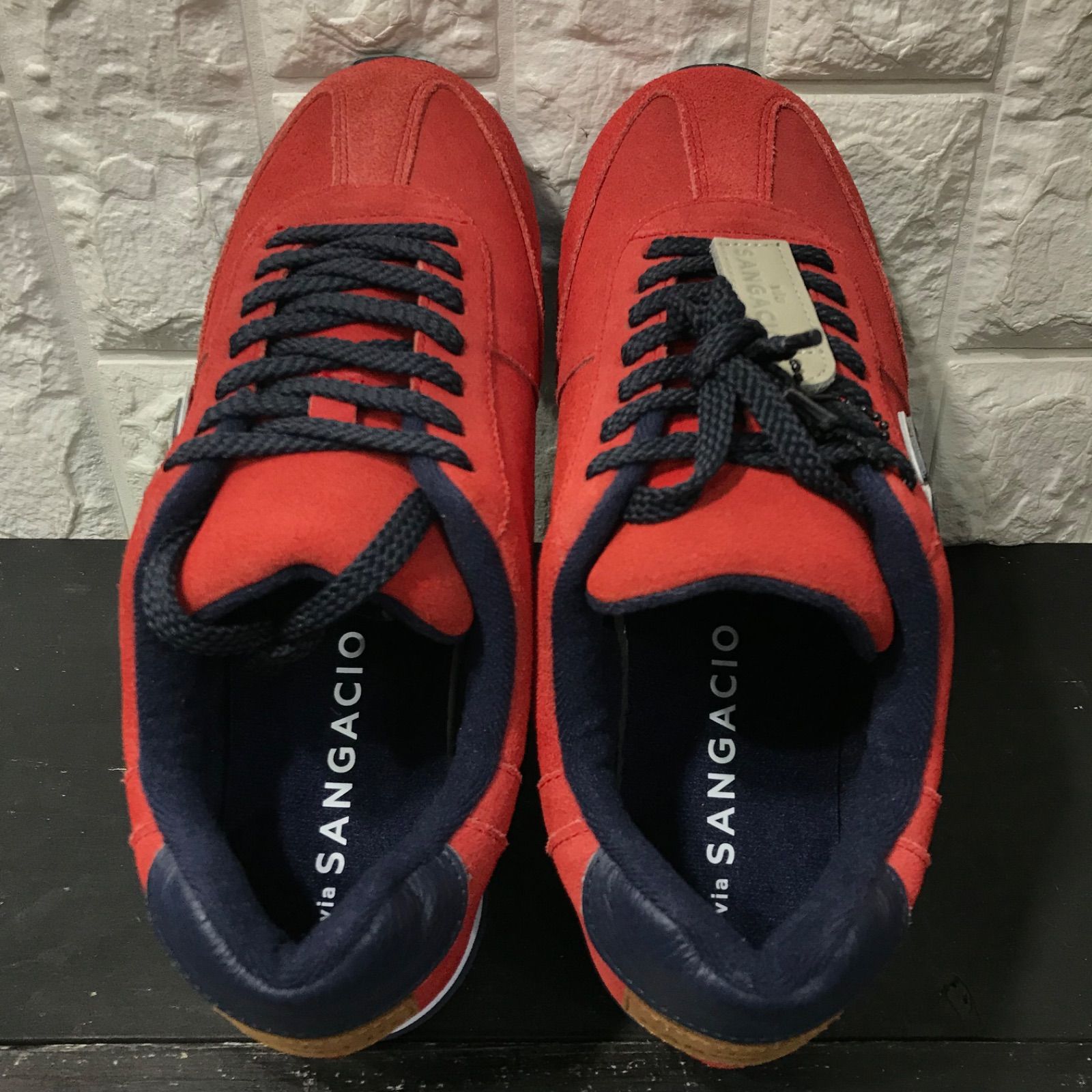 via SANGACIO にゅーず MOM CARMINE スニーカー 26cm - メルカリ