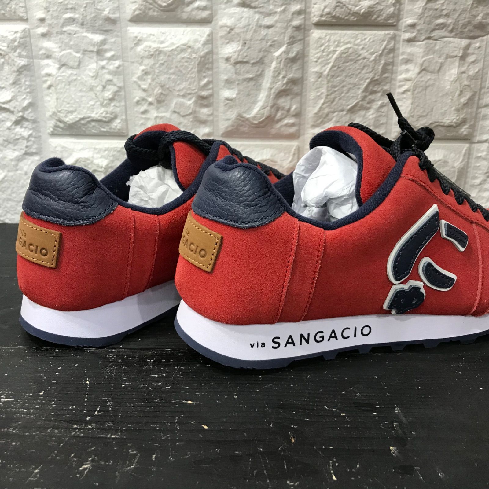 via SANGACIO にゅーず MOM CARMINE スニーカー 26cm - メルカリ
