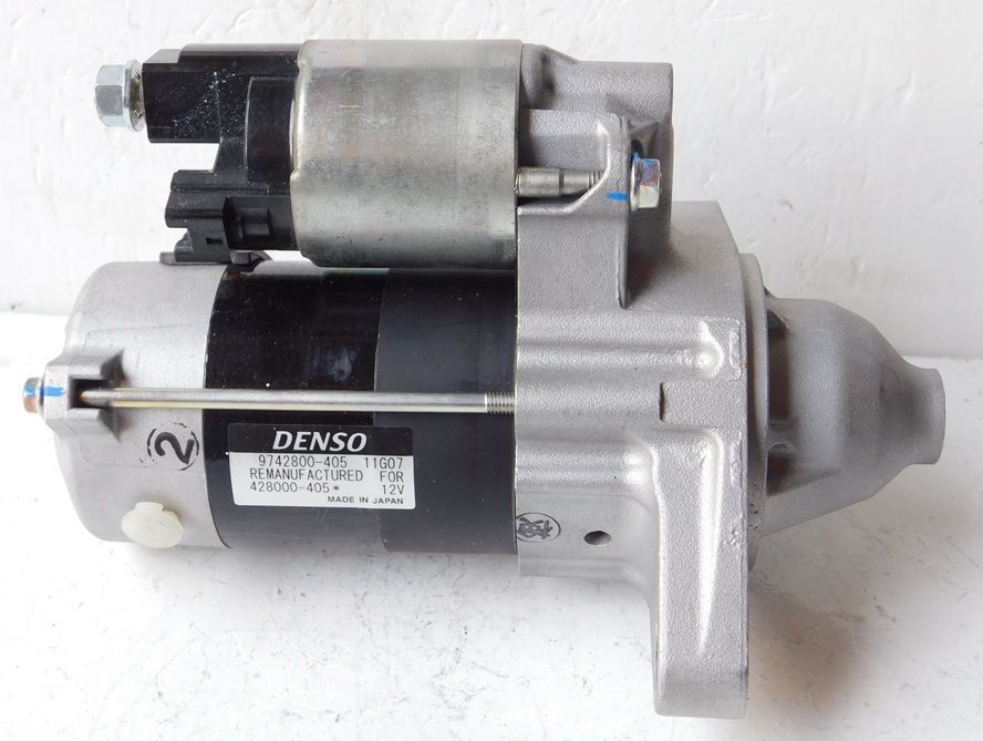 ●スターター●デンソー トヨタ カローラスプリンター , ウィッシュ , プレミオ 用　428000-405/28100-37020【リビルト品・コア返却不要】