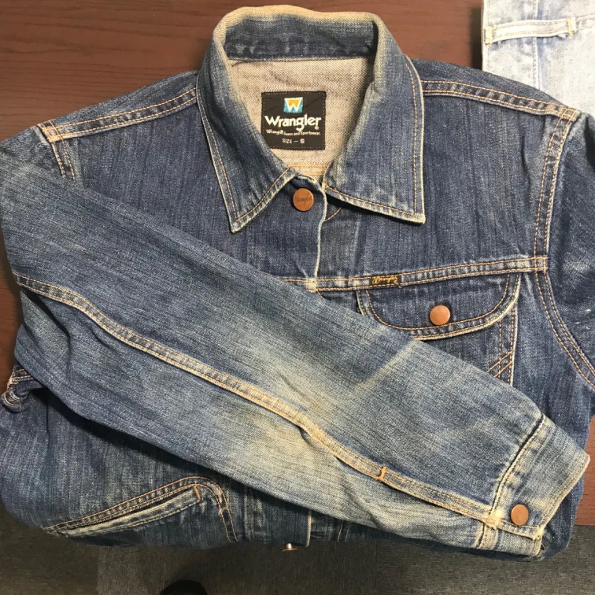 ヴィンテージ】Wrangler（ラングラー）デニムジャケット （志）A-449