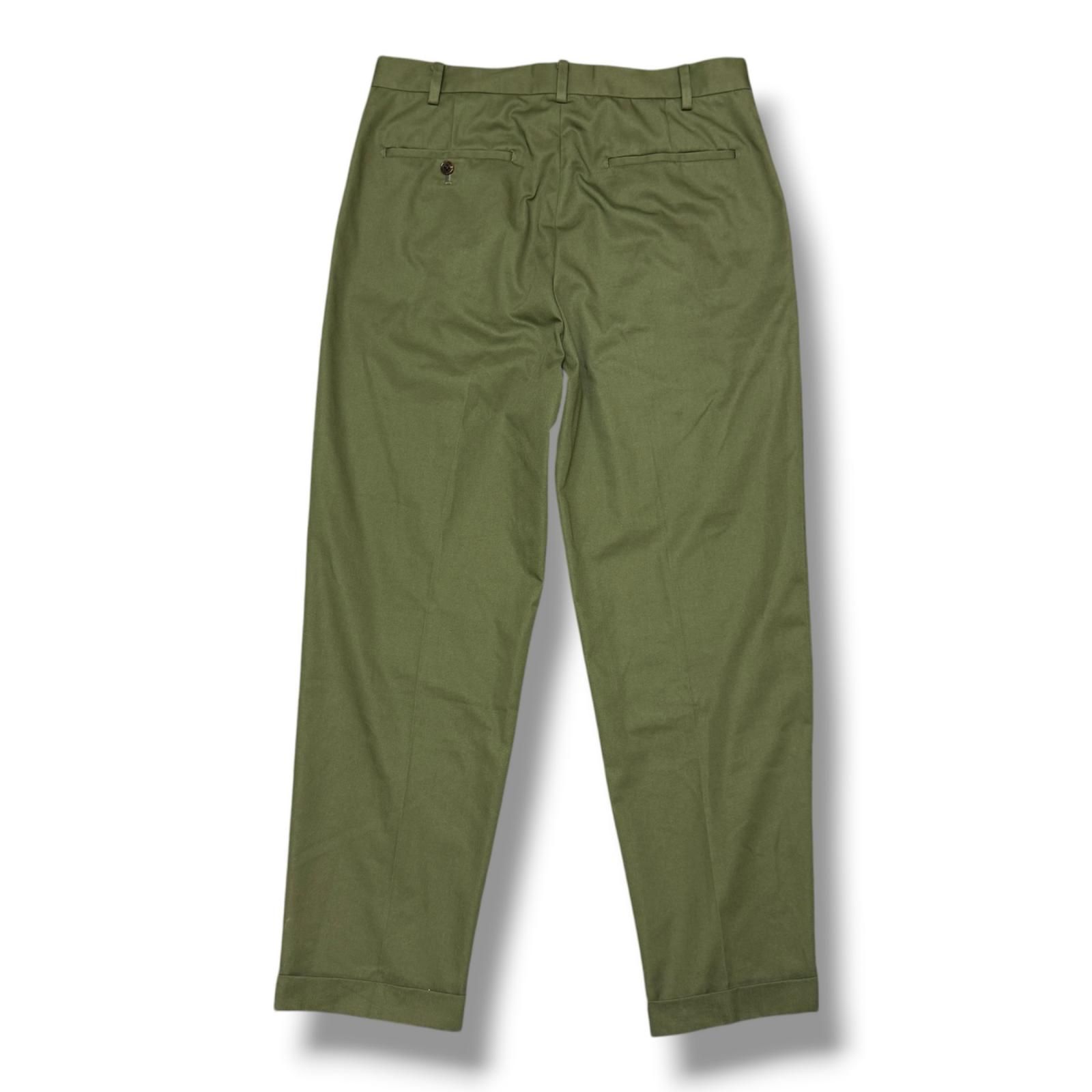 WACKO MARIA PLEATED CHINO TROUSERS プリーツチノトラウザーズ タック