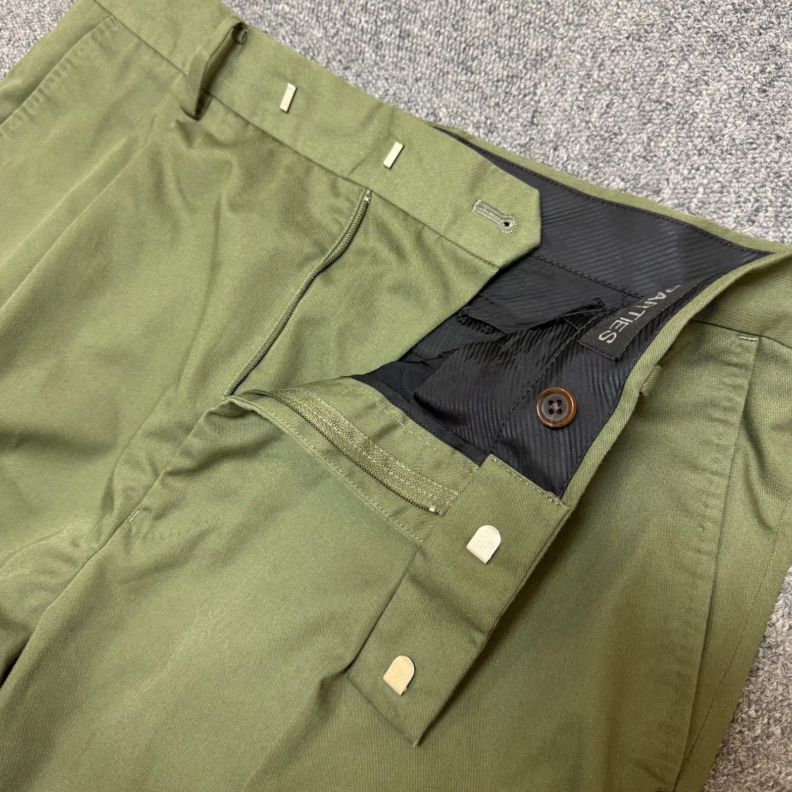 WACKO MARIA PLEATED CHINO TROUSERS プリーツチノトラウザーズ タック