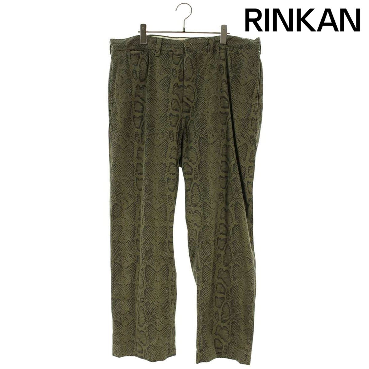 シュプリーム 24SS Snake Print Chino Pant スネークプリントチノ