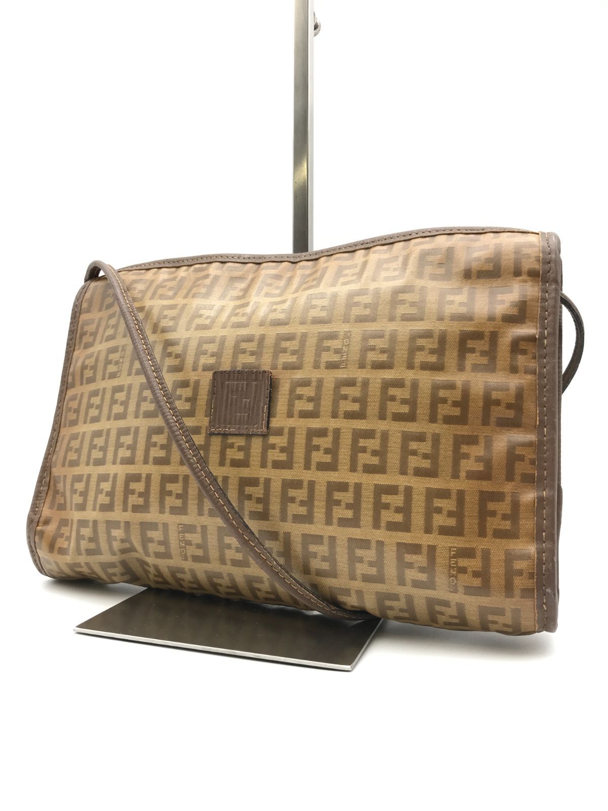 Fendi フェンディ ショルダーバッグ ズッカ ズッキーノ クロスボディ
