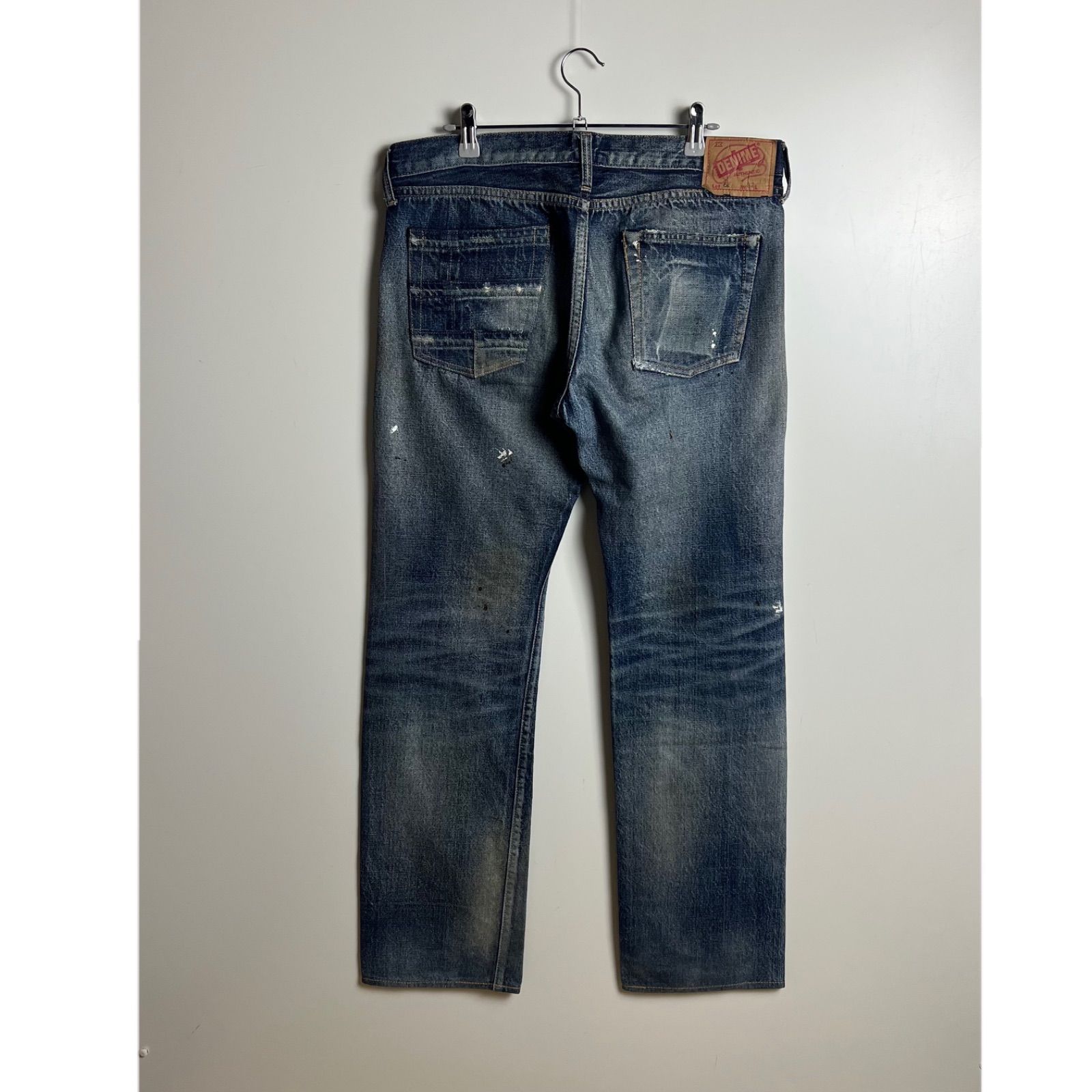 DENIME japan made Lot.66 BORO denim pants w32 ドゥニーム 66モデル