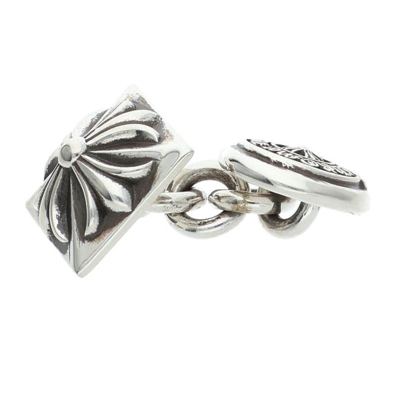 クロムハーツ CUFFLINKS ピラミッドCHプラスカフスボタン メンズ