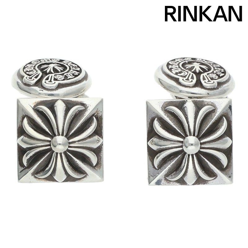 クロムハーツ CUFFLINKS ピラミッドCHプラスカフスボタン メンズ