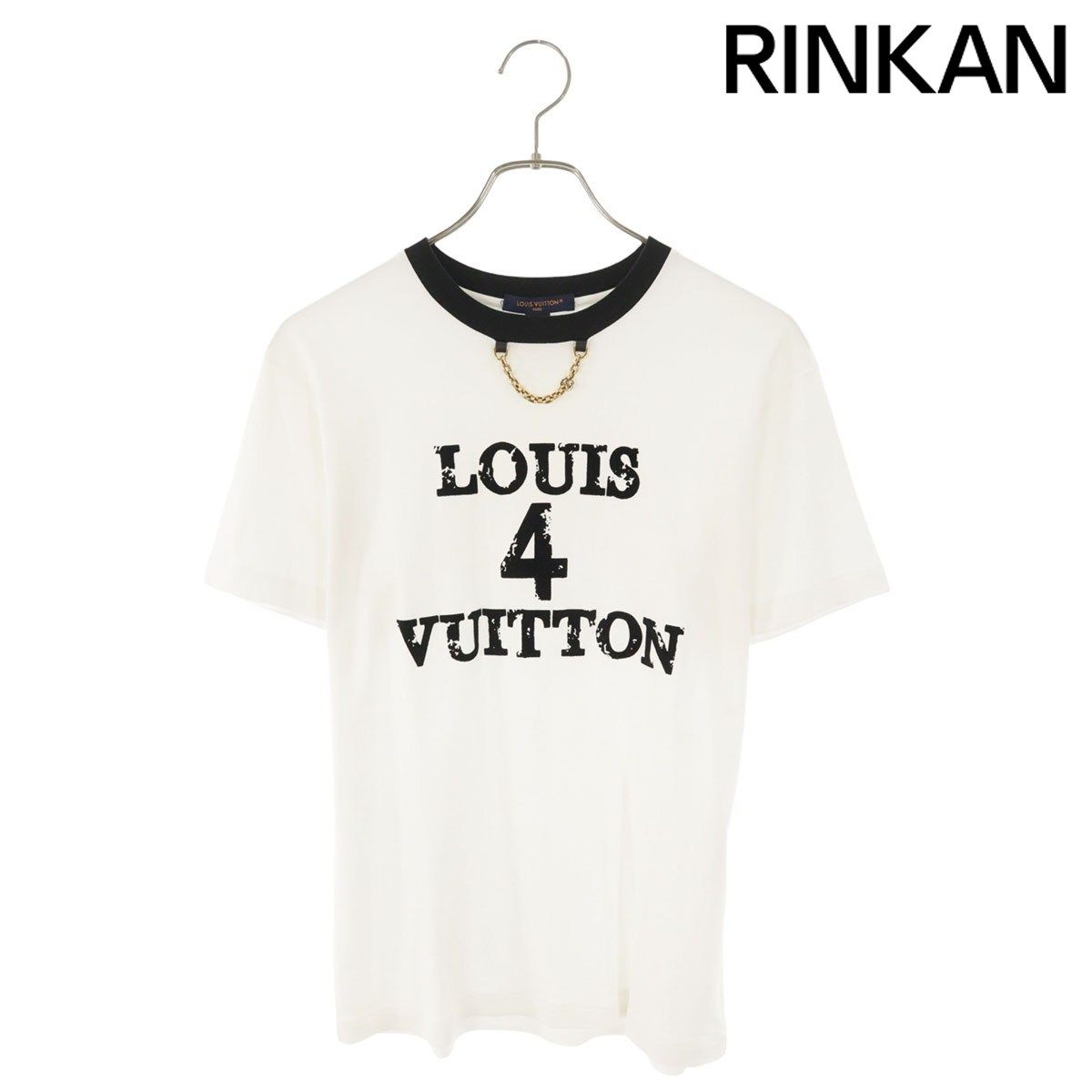 ルイヴィトン 23AW RW232W UOL FPTS10 ネックチェーンフロントロゴT