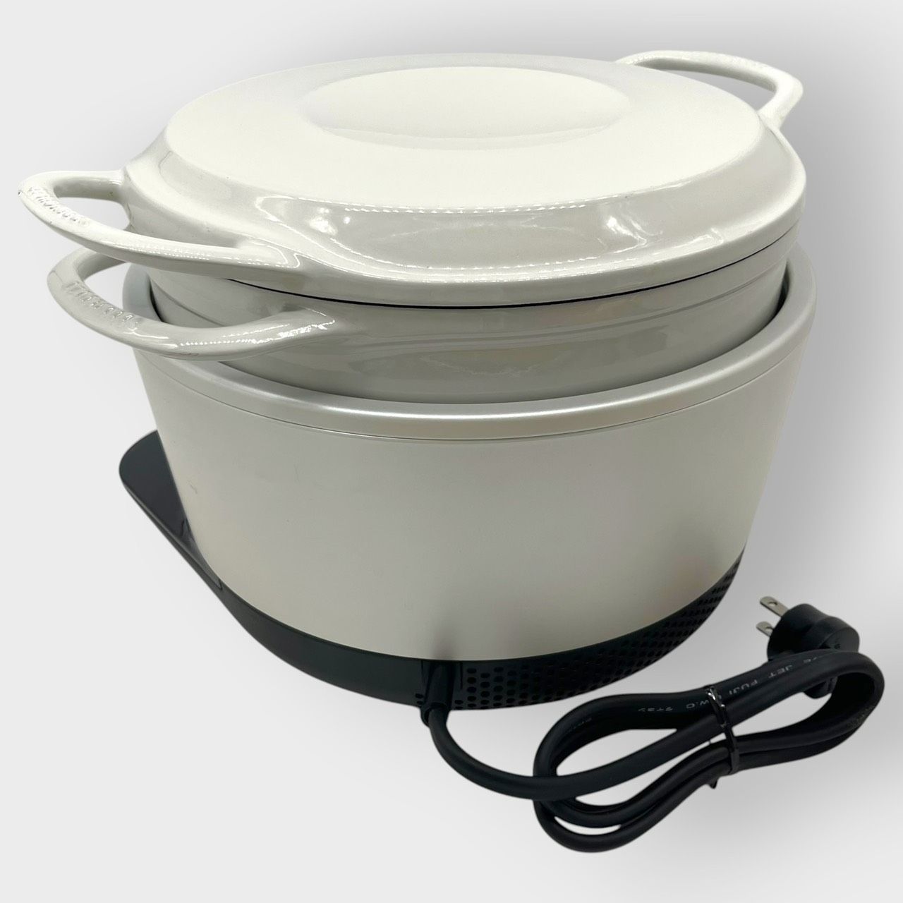 バーミキュラ ライスポット 5合炊き 炊飯器 シーソルトホワイト - メルカリ