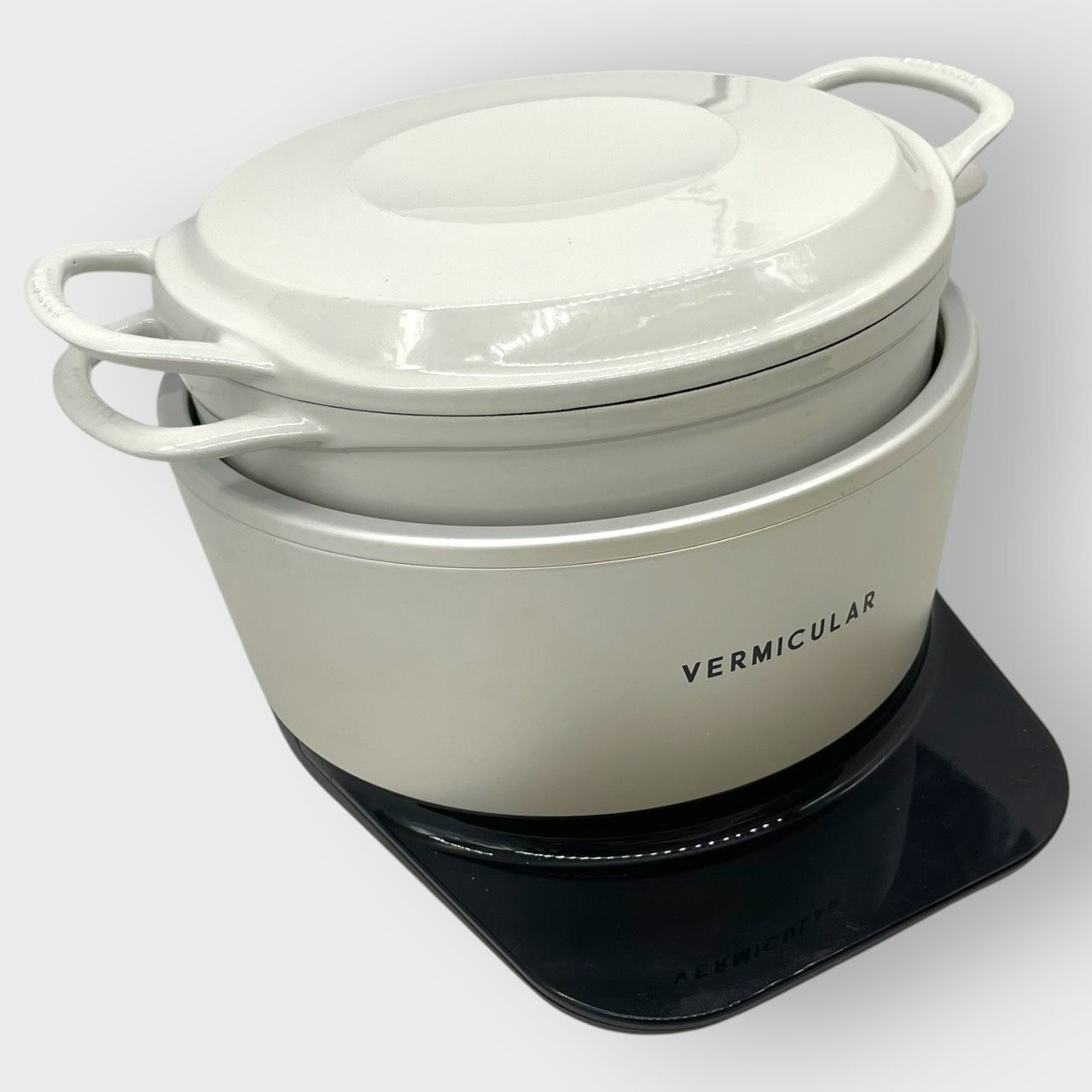バーミキュラ ライスポット 5合炊き 炊飯器 シーソルトホワイト - メルカリ