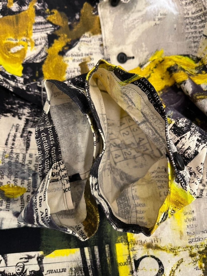ヨウジ ヤマモト YOHJIYAMAMOTO pour homme 22SS NEWSPAPER STAND