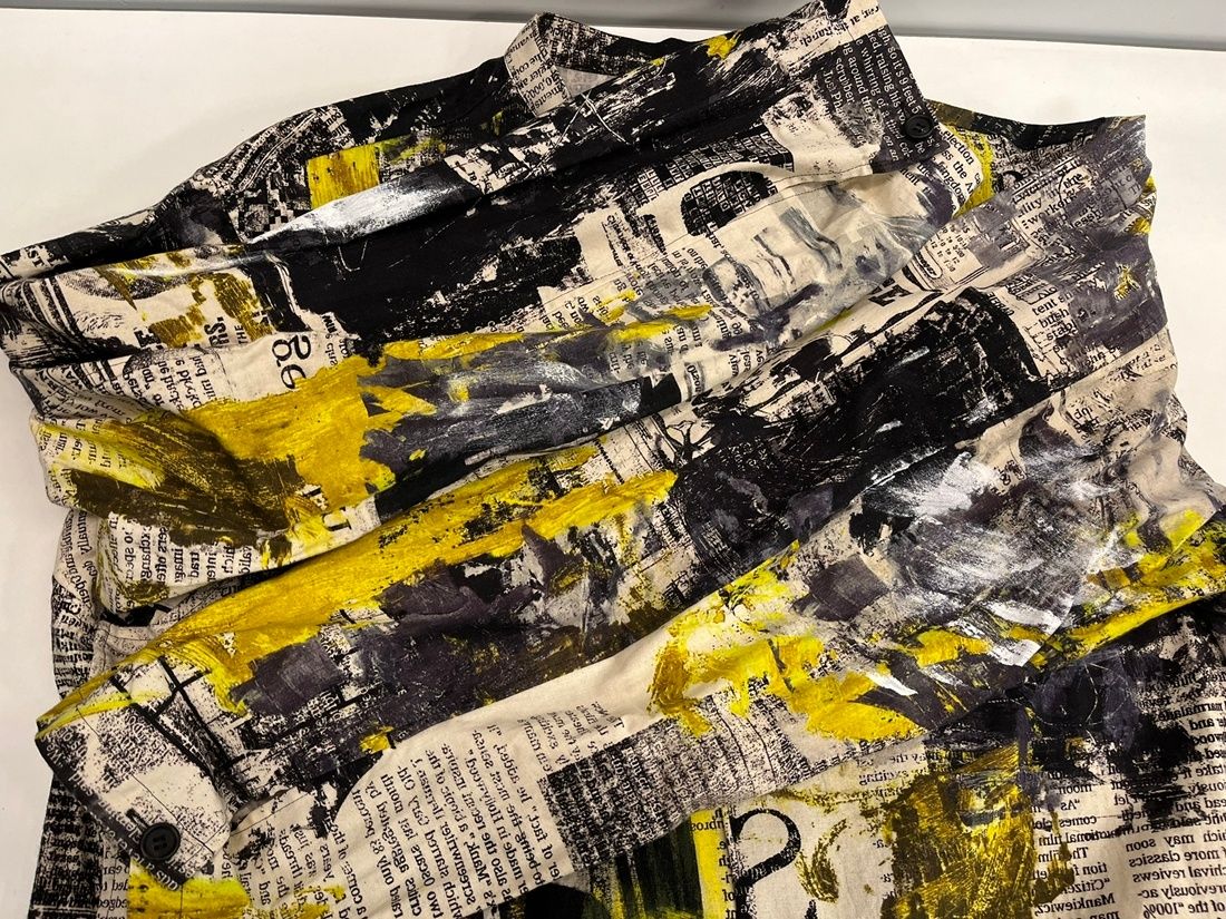 ヨウジ ヤマモト YOHJIYAMAMOTO pour homme 22SS NEWSPAPER STAND