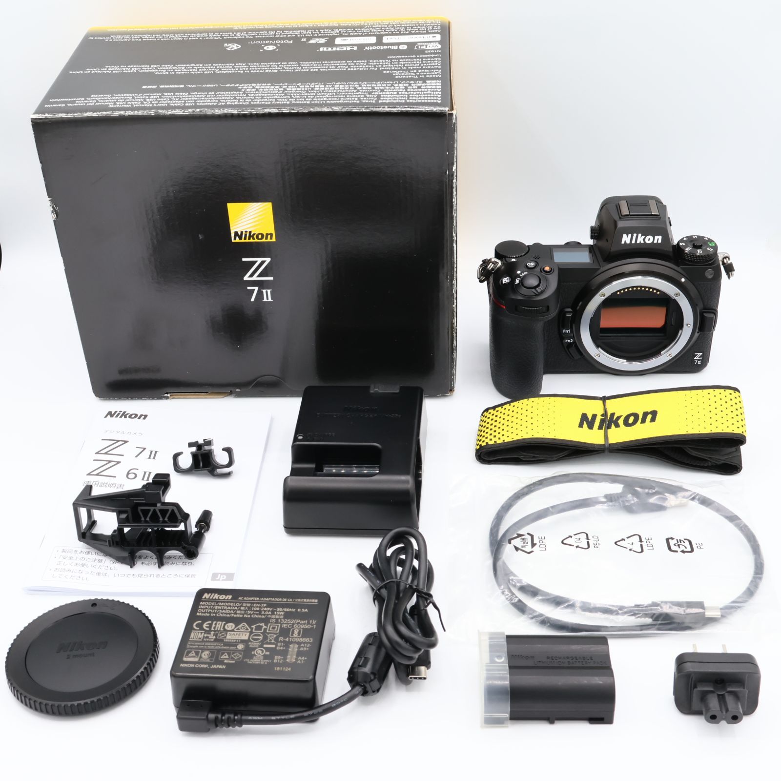 【シャッター回数：20485回】Nikon ニコン ミラーレスカメラ 一眼 Z7II ボディ black #260529_2001153
