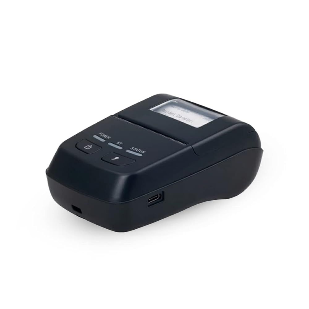 レシートプリンター モバイル WS-P501A Windows Android USB Bluetooth(iOS非対応) レシート幅58mm ロール紙1巻付属 2F-C