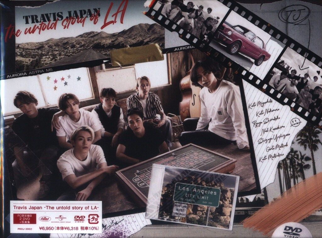 TravisJapan DVD/FC限定盤B The untold story of LA - メルカリ