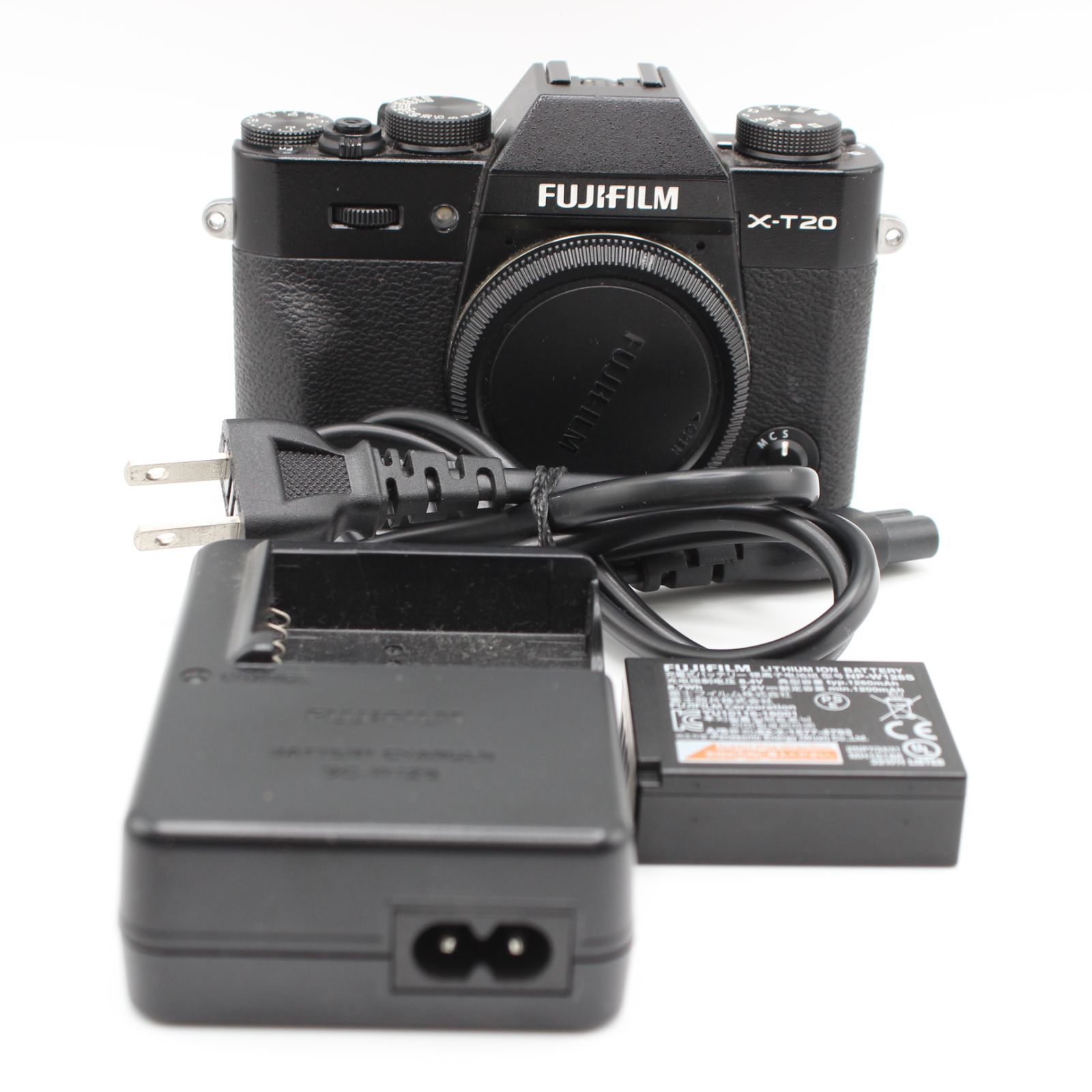 美品】ショット数11 FUJIFILM フジフィルム X-T20 ボディ ブラック