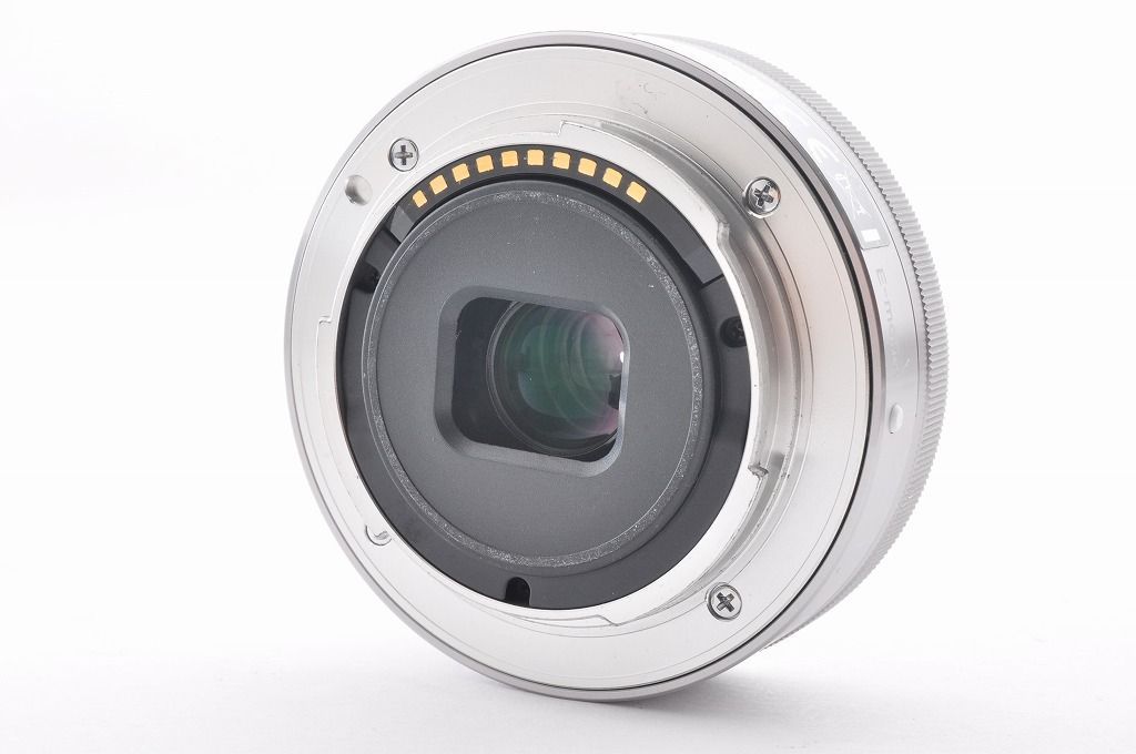 2ヶ月保証付き】SONY E 16mm F2.8 SEL16F28 シルバー Eマウント APS-C