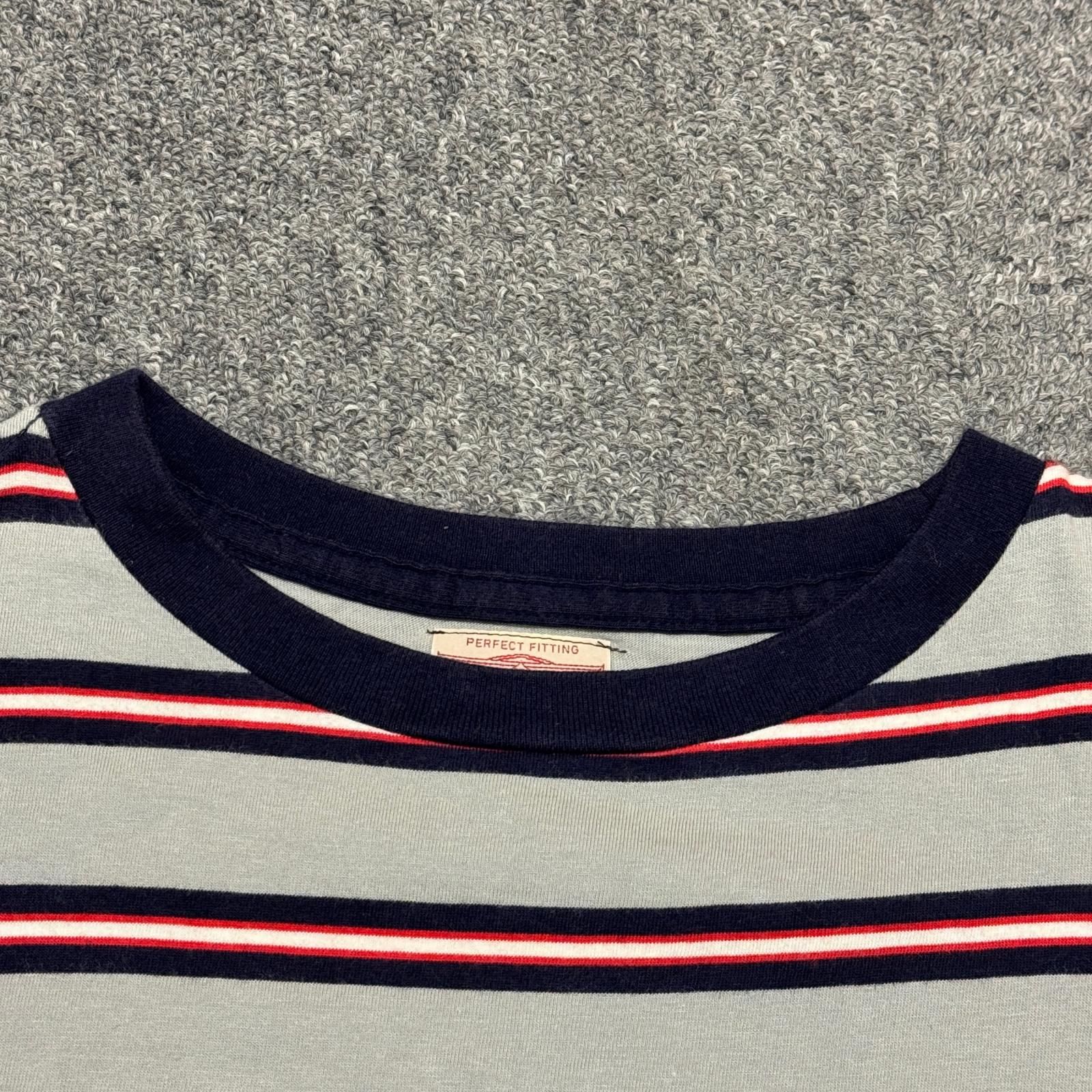 BUTCHER PRODUCTS ボーダーTシャツ 半袖カットソー ブッチャー
