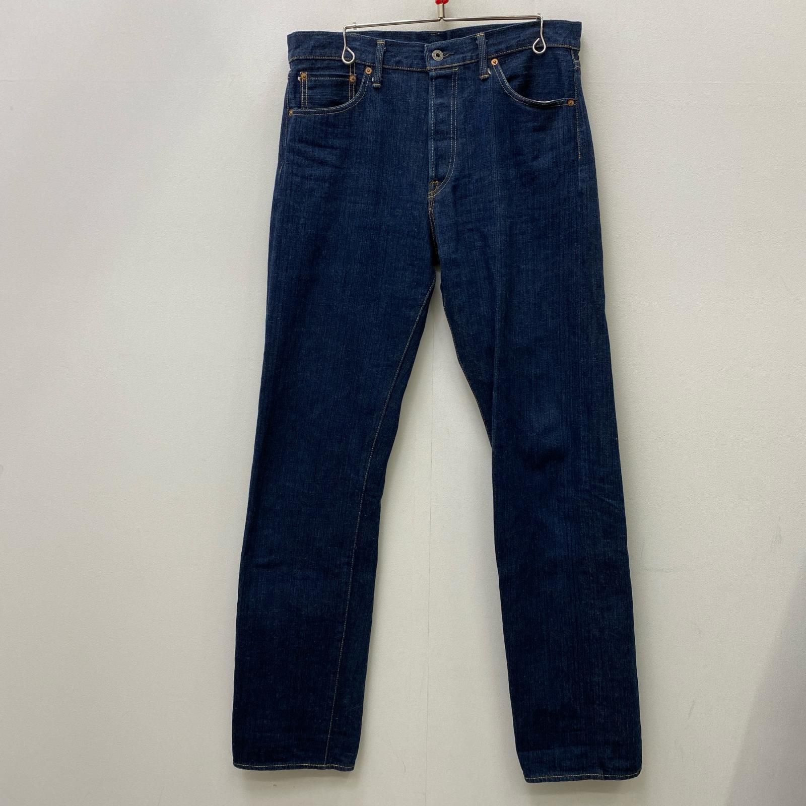 【加古川店】 中古 デニムパンツ 16oz 天然藍ロープ染色デニム oni-288-kiwami ブランド名:oni denim インディゴ サイズ：34 【107】